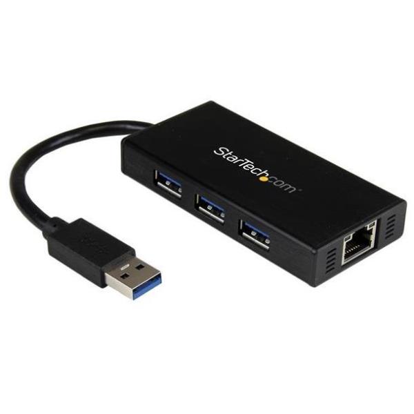 Hub Portatile USB 3.0 Con Gbe - immagine 2