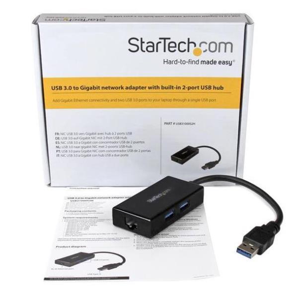 Adattatore USB 3.0 A Gbe / Hub - immagine 5