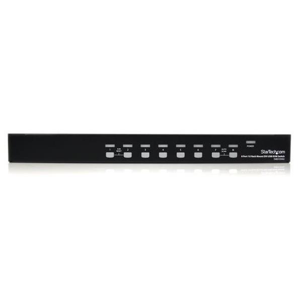 Switch Kvm DVI Ps/2 A 8 Porte 1U - immagine 2