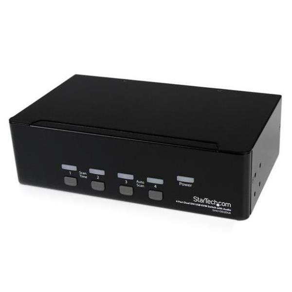 Switch Kvm Dual DVI USB 4 Port - immagine 4