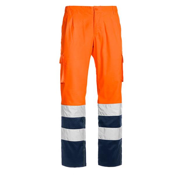 Pantalone A.v.stretch Arancio-M - immagine 2