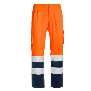Pantalone A.v.stretch Arancio-M