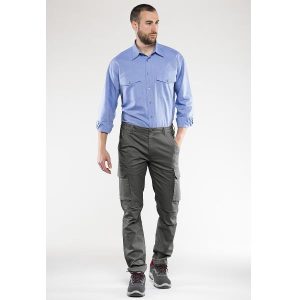 Pantalone Ventura Grigio Smoke-S