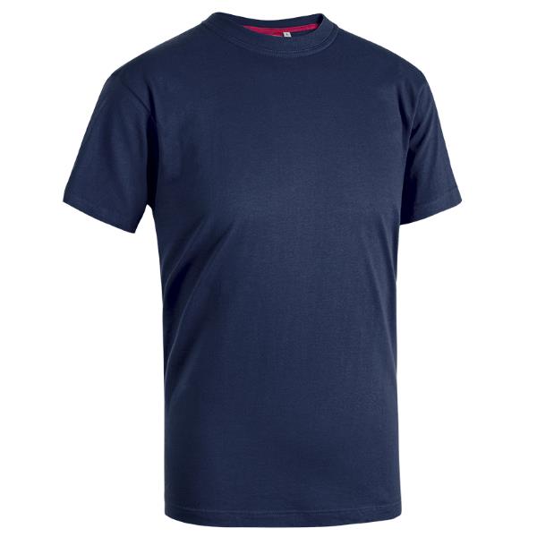 T-Shirt Girocollo Sky Blu Scuro-Xs - immagine 2