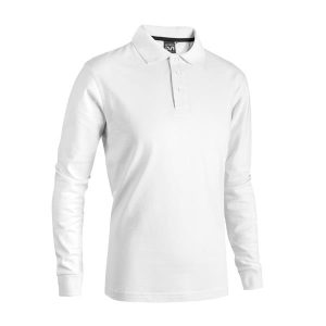 Polo Manica Lng Becker Bianca-4Xl