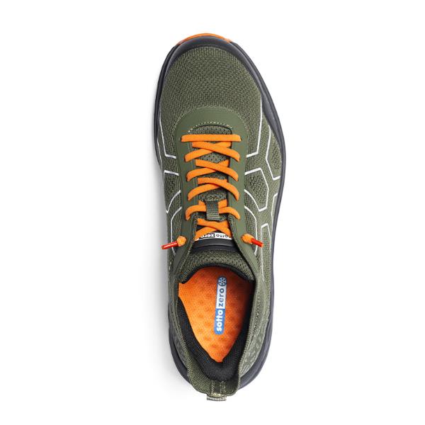 Calz.bassa Flexifly Verde/Aranc 46