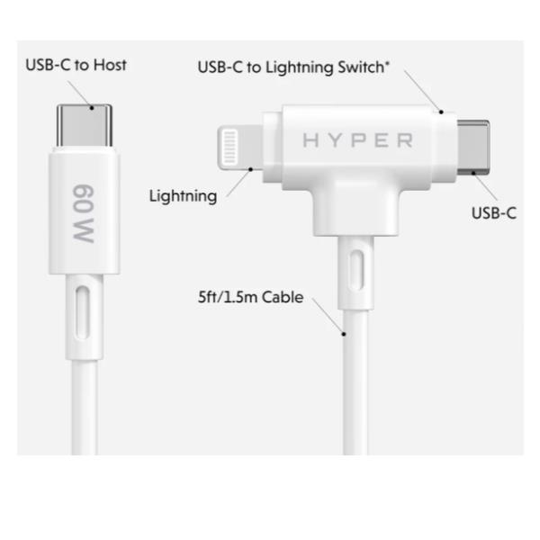 Hyper® Hyperdrive® USB-C® 7-In - immagine 2
