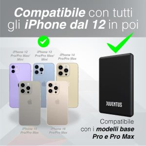 Powerbank Juve Wireless Magnetico
