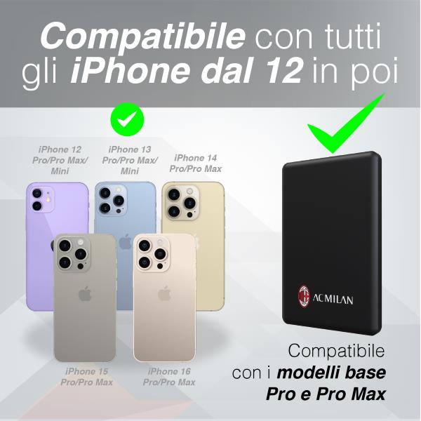 Powerbank Milan Wireless Magnetico