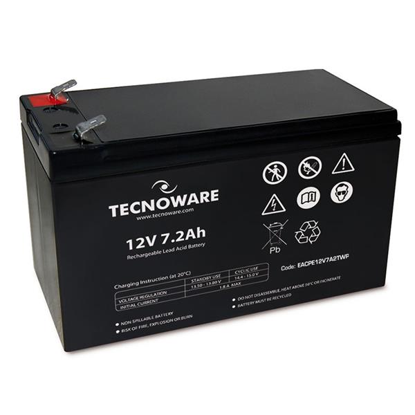 Batteria Tecnoware 12V 7,2Ah