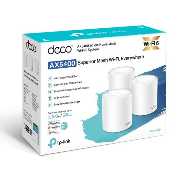 Ax3000 Home Mesh Wi-Fi 6 3 Pezzi - immagine 5