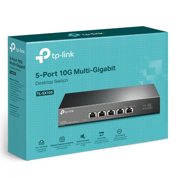 Switch Desktop 5 Porte 10G - immagine 4