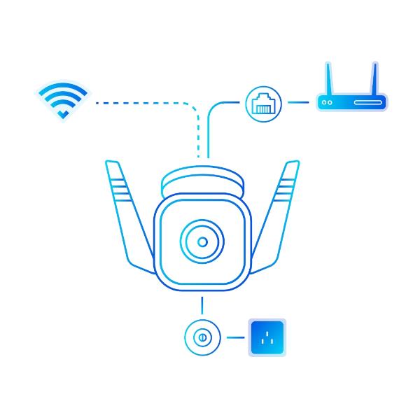 Security Camera WiFi 4Mp Outdoor - immagine 4