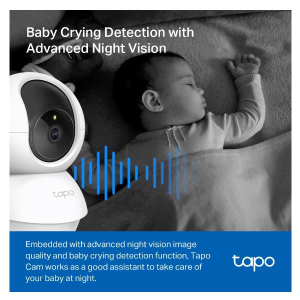 Pan/Tilt Home Security Wi-Fi Camera - immagine 6