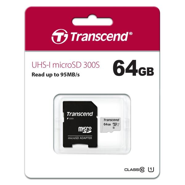 64Gb Uhs-I U1 Microsd With Adapter - immagine 2