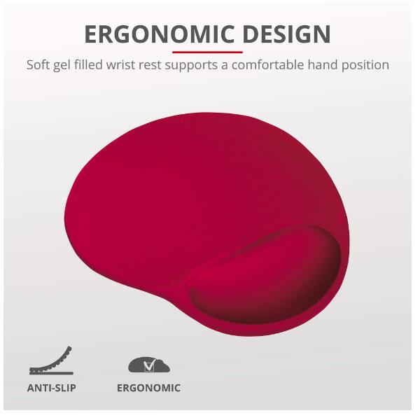 Bigfoot Mouse Pad - Rosso - immagine 7