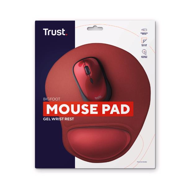 Bigfoot Mouse Pad - Rosso - immagine 2