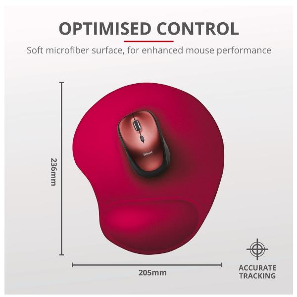 Bigfoot Mouse Pad - Rosso - immagine 4