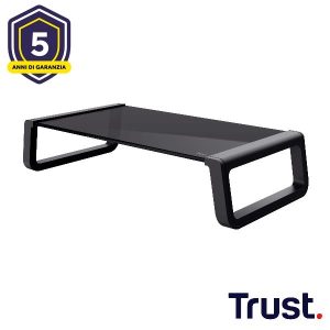 Monta Glass Monitor Stand Blk