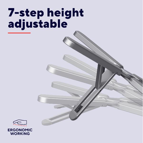 Macy Foldable Metal Laptop Stand - immagine 3