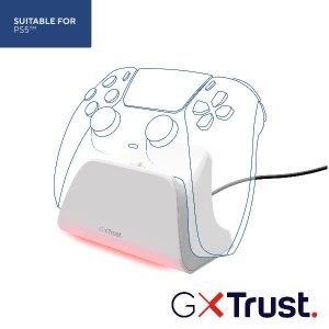 Gxt255W Charge Stand Ps5 Bianco