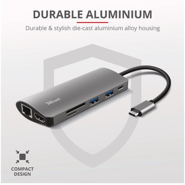 Dalyx 7-In-1 USB-C Adapter - immagine 3