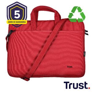 Bologna Laptop Bag 16" Eco Rosso