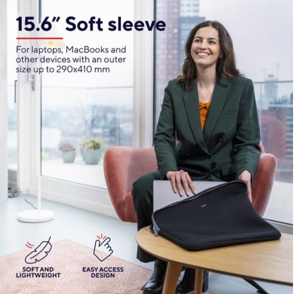 Primo Sleeve 15.6" Nero - immagine 2