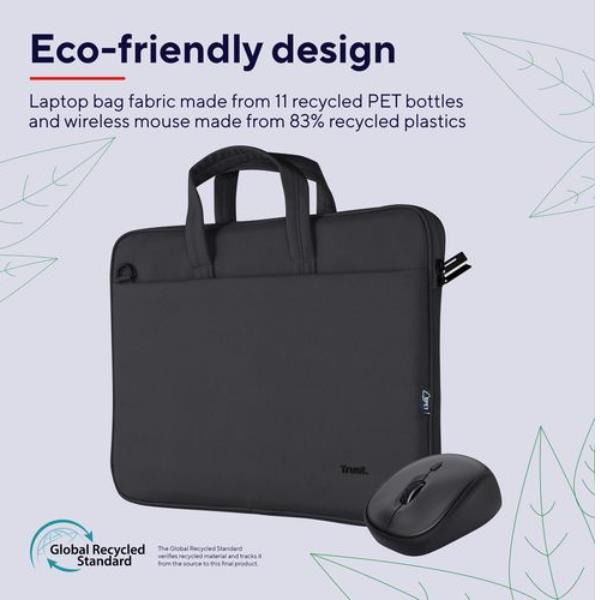 Bologna Bag And Mouse Set Nero - immagine 3