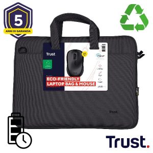 Bologna Bag And Mouse Set Nero