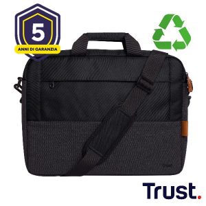 Lisboa 16" Laptop Bag - Nero