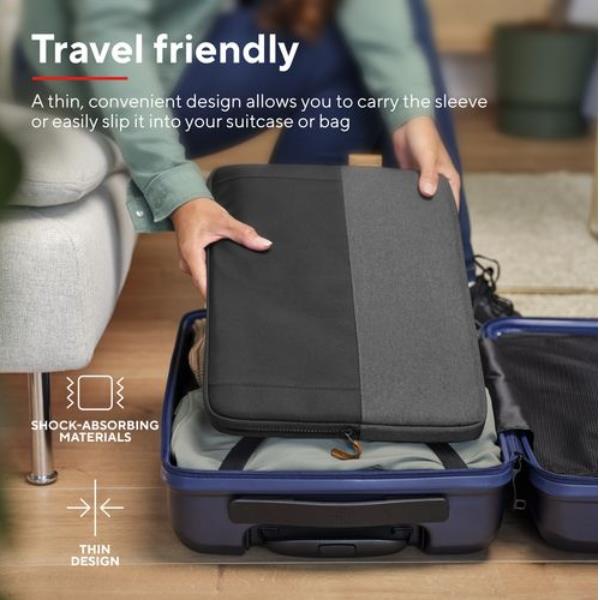 Lisboa 16" Laptop Sleeve - Nero - immagine 5