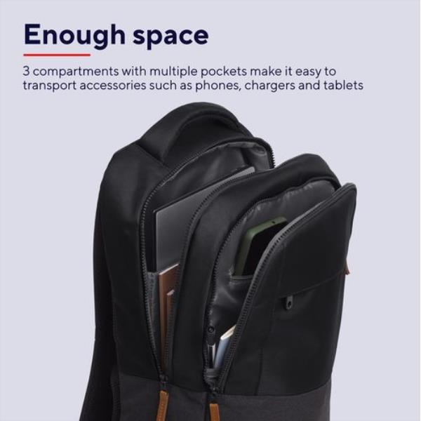 Lisboa 16" Backpack - Nero - immagine 6