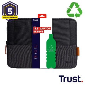 Lisboa 13.3 Laptop Sleeve - Nero