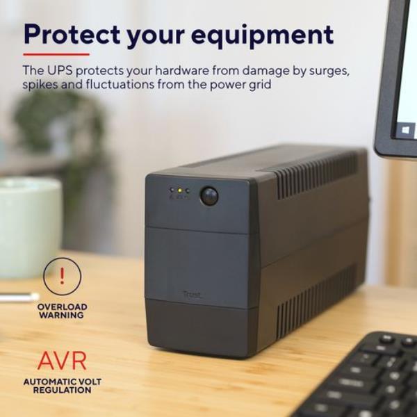 Paxxon 800Va UPS 2 Outlets - immagine 5