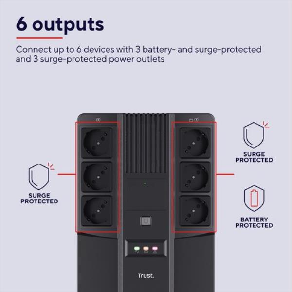 Maxxon Powerstrip UPS 800Va - immagine 6