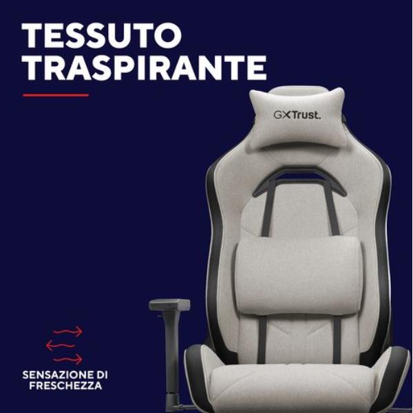 Gxt723B Ruya Fabric Chair Beige - immagine 7