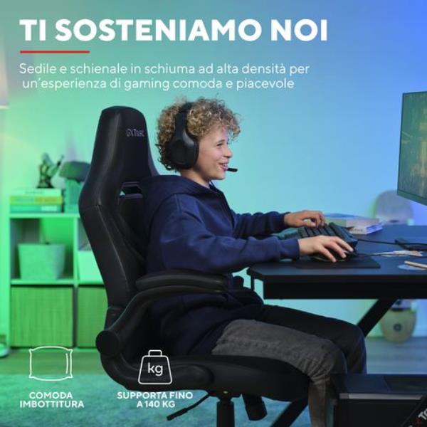 Gxt703 Riye Gaming Chair Nero - immagine 5