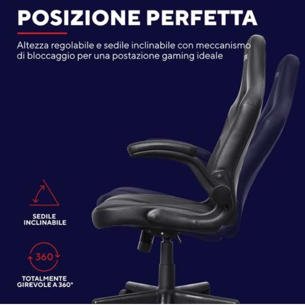 Gxt703 Riye Gaming Chair Nero - immagine 4