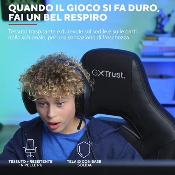 Gxt703 Riye Gaming Chair Nero - immagine 6