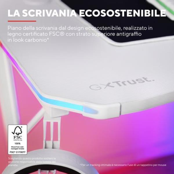 Gxt709W Luminus RGB Deskgxt RGB Des - immagine 5