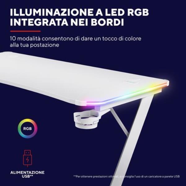 Gxt709W Luminus RGB Deskgxt RGB Des - immagine 4