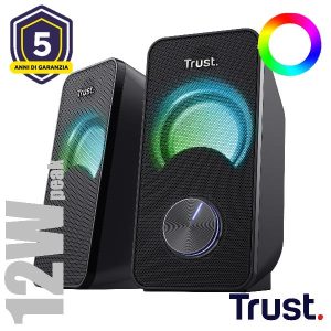 RGB LED Illuminated 2.0 Speaker Set