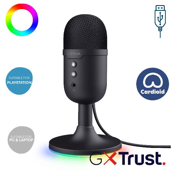Gxt234 Yunix USB Microphone Blk - immagine 2