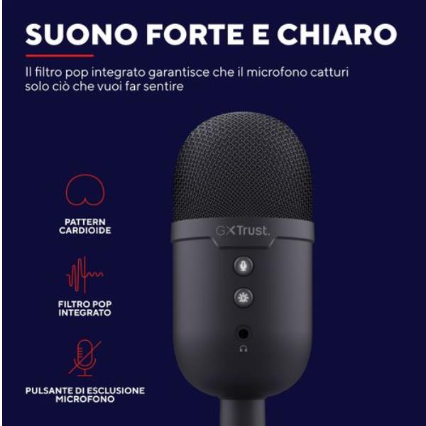 Gxt234 Yunix USB Microphone Blk - immagine 7