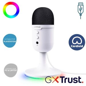 Gxt234W Yunix USB Microphone Bianco