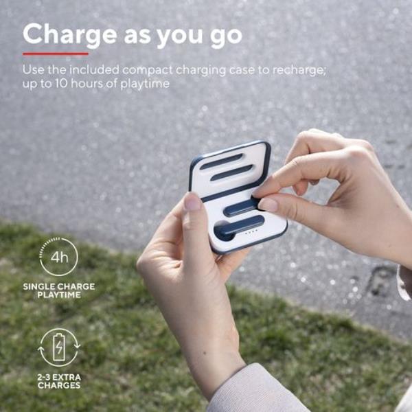 Primo Touch Bluetooth Earphones Blu - immagine 4