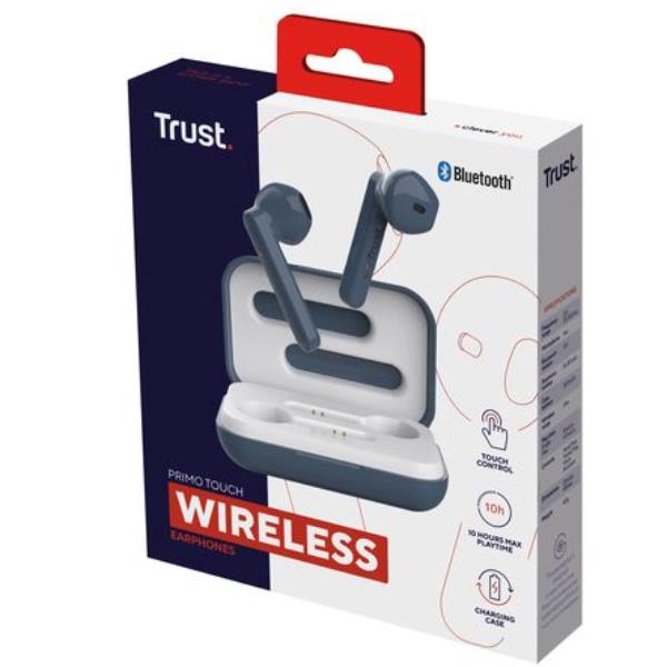 Primo Touch Bluetooth Earphones Blu - immagine 3