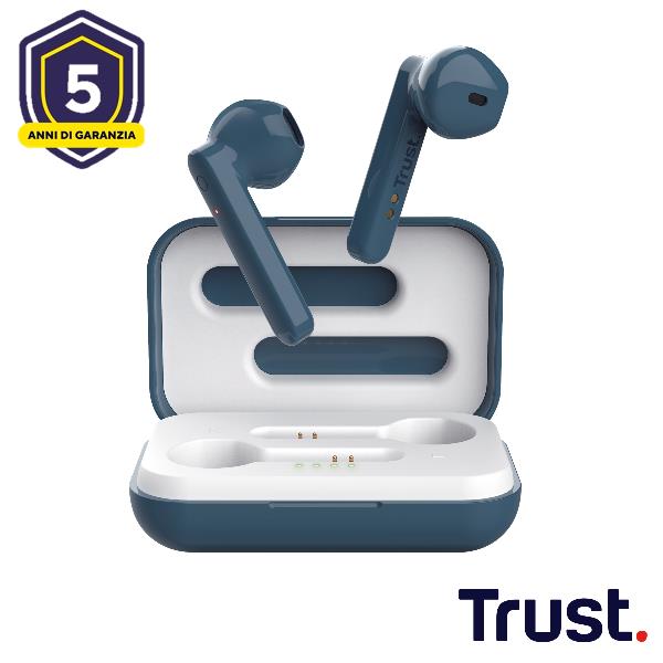 Primo Touch Bluetooth Earphones Blu - immagine 2