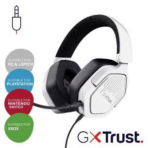 Gxt492W Carus Headset Bianco